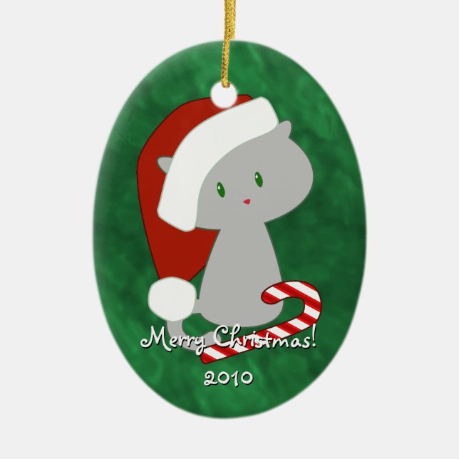 Jul Kitten Ornament (Framsidan)