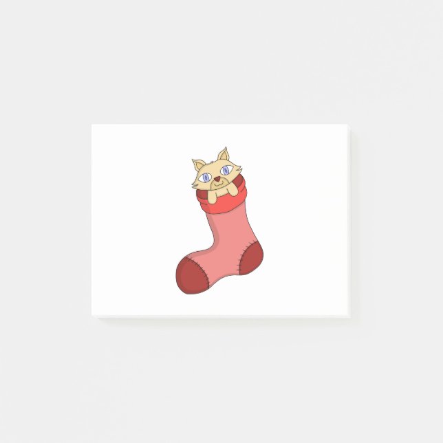 Jul Kitten Post-it Block (Framsida)