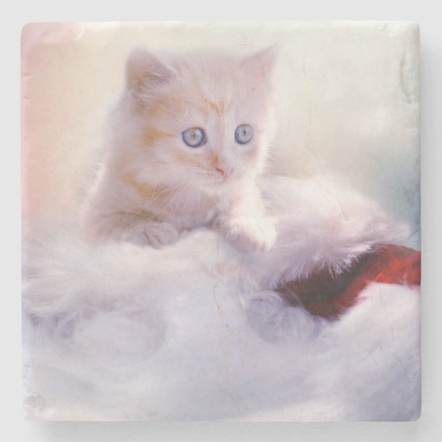 Jul Kitten Stenunderlägg (Framsidan)