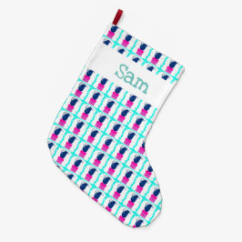 Jul Kittens och Presenter Stor Julstrumpa