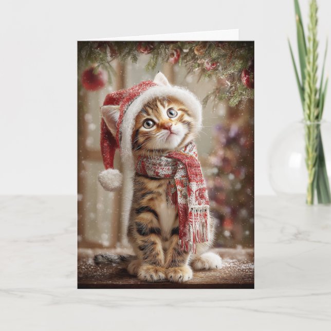 Jul Kitty Helgkort (Framsida)