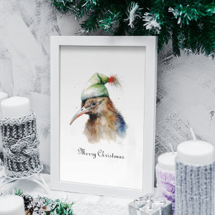 Jul Kiwi Bird, anpassadet Poster