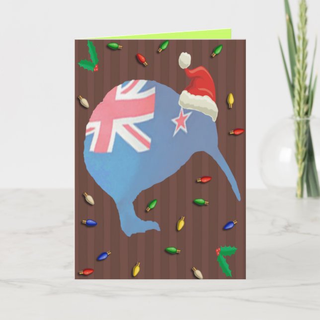 Jul Kiwi Julkort Helgkort (Framsida)