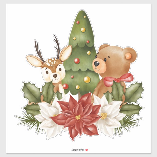 Jul Klistermärken (Ark)