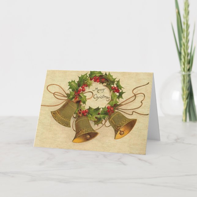 Jul Klockor Helgkort (Framsida)