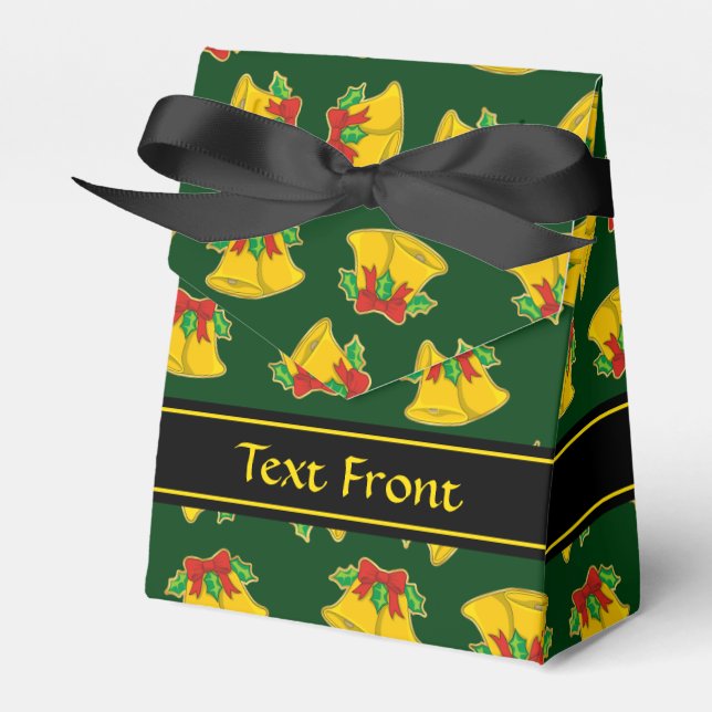 Jul Klockor Mönster Presentaskar (Framsidan Sidan)