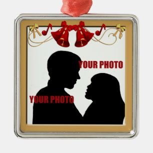 Jul Klockor Photo Ram Premium Ornament