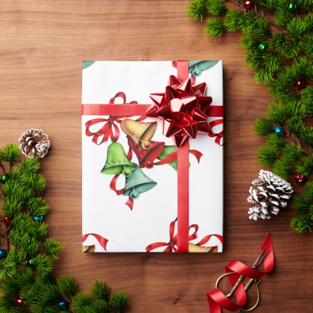 Jul Klockor Presentpapper (Julgåva)