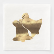 Jul Klockor White och Guld Festive Elegant
