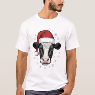 Jul Ko Santa Hatt Vintage Gårdsemd Jul Tröja