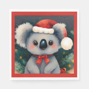 Jul Koala 1 Pappersservett