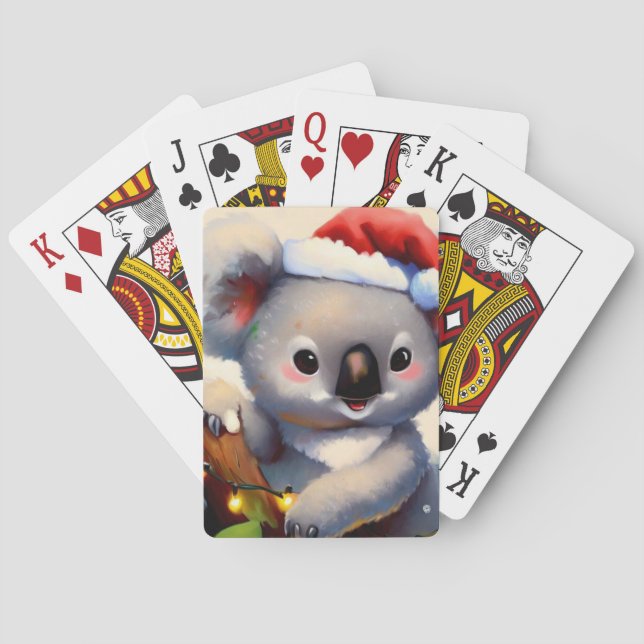 Jul Koala (2) Casinokort (Baksidan)