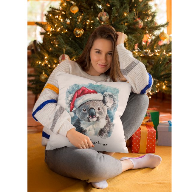 Jul Koala, anpassadet Kudde (Skapare uppladdad)