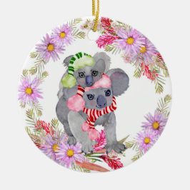 Jul Koala Botanicals Julgransprydnad Keramik