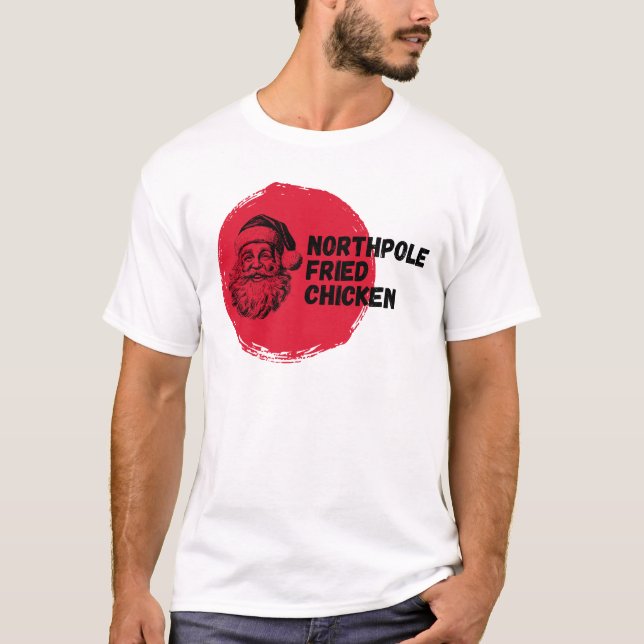 Jul, konstig skjorta t shirt (Framsida)