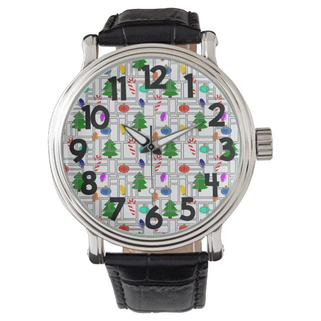 Jul, kort jul armbandsur (Framsida)