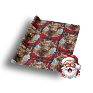 Jul Kow höglander röd Presentpapper
