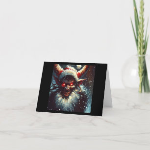 Jul Krampus 1 Helgkort
