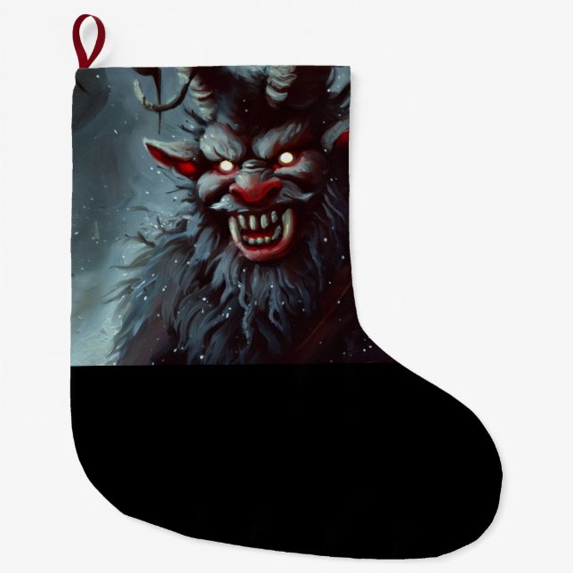 Jul Krampus 2 Stor Julstrumpa (Framsidan)