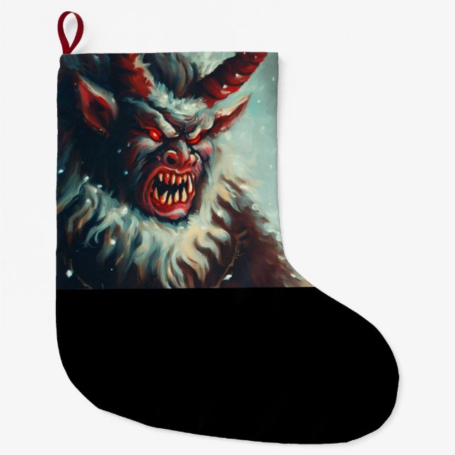 Jul Krampus 3 Stor Julstrumpa (Framsidan)