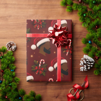 Jul Kung Pappersinslagning Presentpapper
