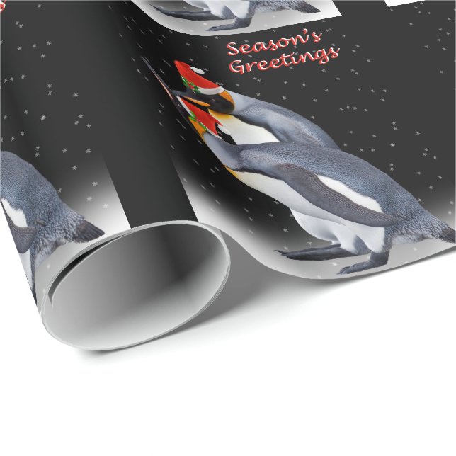 Jul Kung Wrapping Papper Presentpapper (Rullad Hörn)
