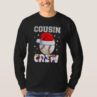Jul Kusin Crew Baseboll Pajamas Familj T Shirt