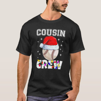 Jul Kusin Crew Baseboll Pajamas Familj T Shirt