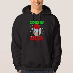 Jul Kusin Crew Baseboll Pyjamas Familj Xmas Hoodie