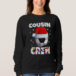Jul Kusin Crew Fotboll Pajamas Familj X T Shirt