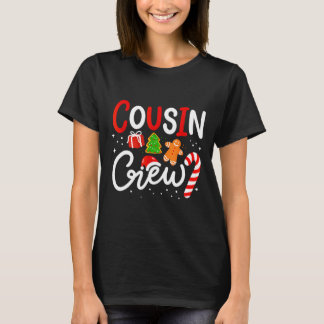 Jul Kusin Crew Rolig Santa Hatt Ljus Barn M T Shirt