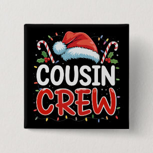 Jul Kusin Crew Tomte Hatt Knapp