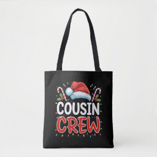 Jul Kusin Crew Tomte Hatt Tygkasse