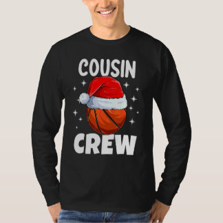 Jul Kusin Lag Basket Pyjamas Familj Xm T Shirt