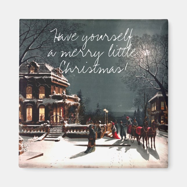 Jul Kväll 1880 Magnet (Framsidan)