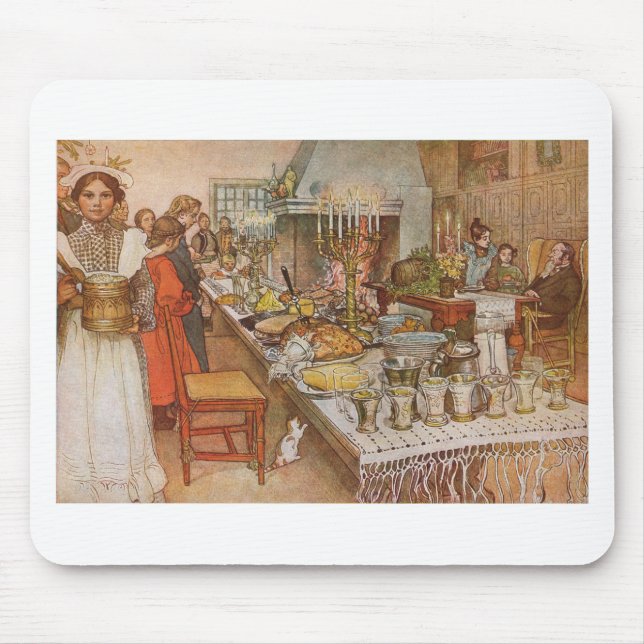 Jul Kväll Carl Larsson 1904 Musmatta (Framsidan)