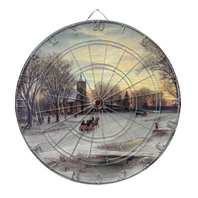 Jul Kväll Darttavla (Framsidan)