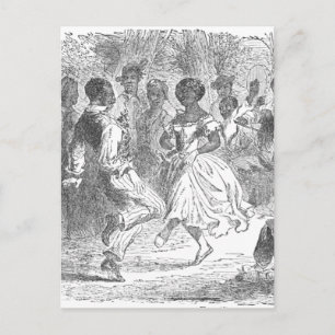 Jul Kväll-festivaler på Louisiana Gods Helg Vykort