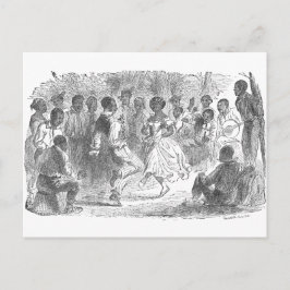 Jul Kväll-festivaler på Louisiana Gods Helg Vykort