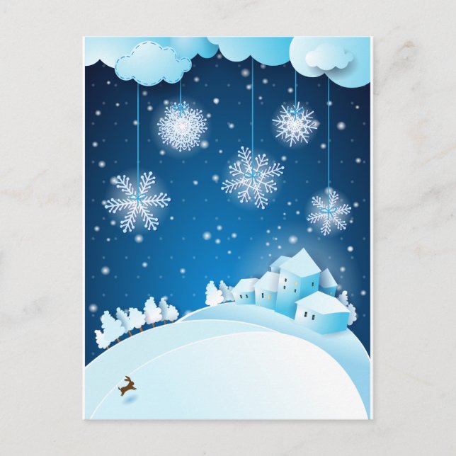 Jul Kväll Helg Vykort (Framsida)