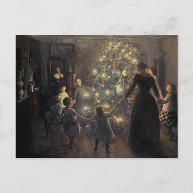 Jul Kväll Helg Vykort (Framsida)