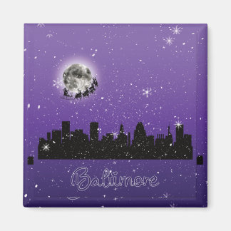 Jul Kväll i Baltimore Magnet