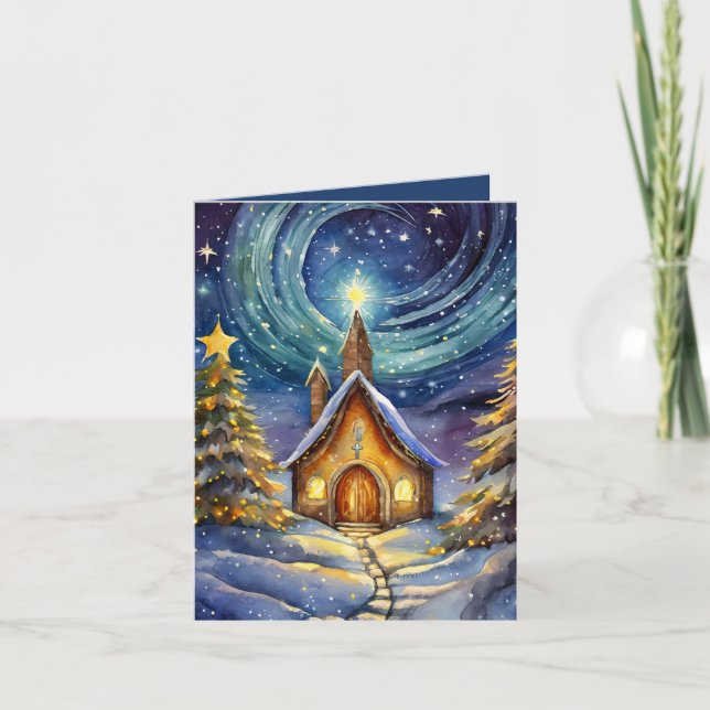 Jul Kväll Kort (Framsida)