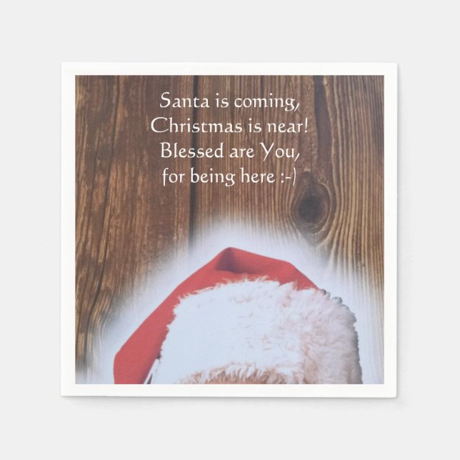 Jul Kväll Napkin Pappersservett (Framsidan)