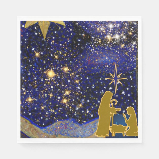 Jul Kväll Pappersservett (Framsidan)