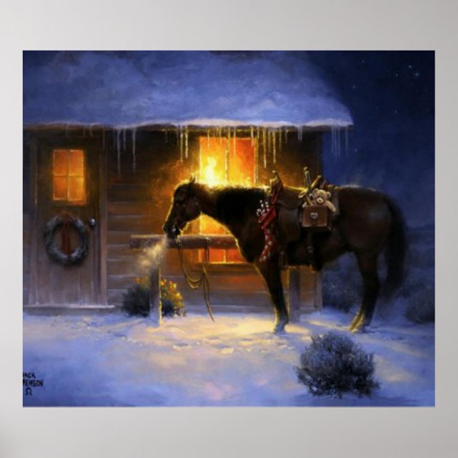 Jul Kväll Poster (Framsidan)