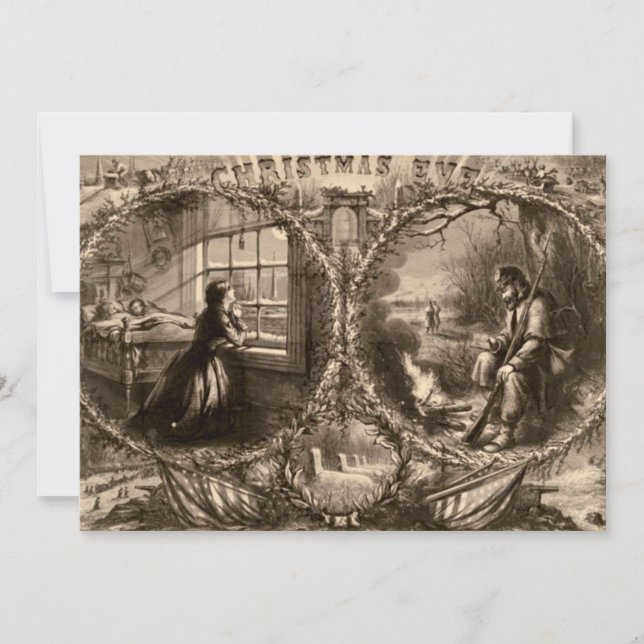 Jul Kväll - Thomas Nast 1863 (Framsida)