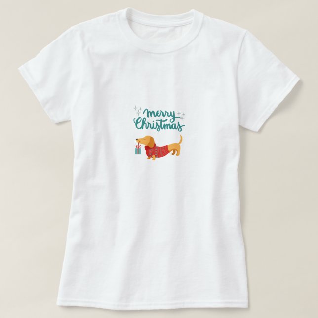 Jul Kvinnor T-shirt (Design framsida)