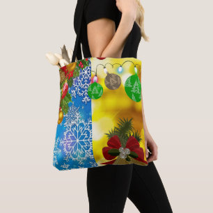 Jul Kvinnors Tote bags Tygkasse