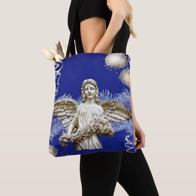 Jul Kvinnors Tote bags Tygkasse (Närbild)